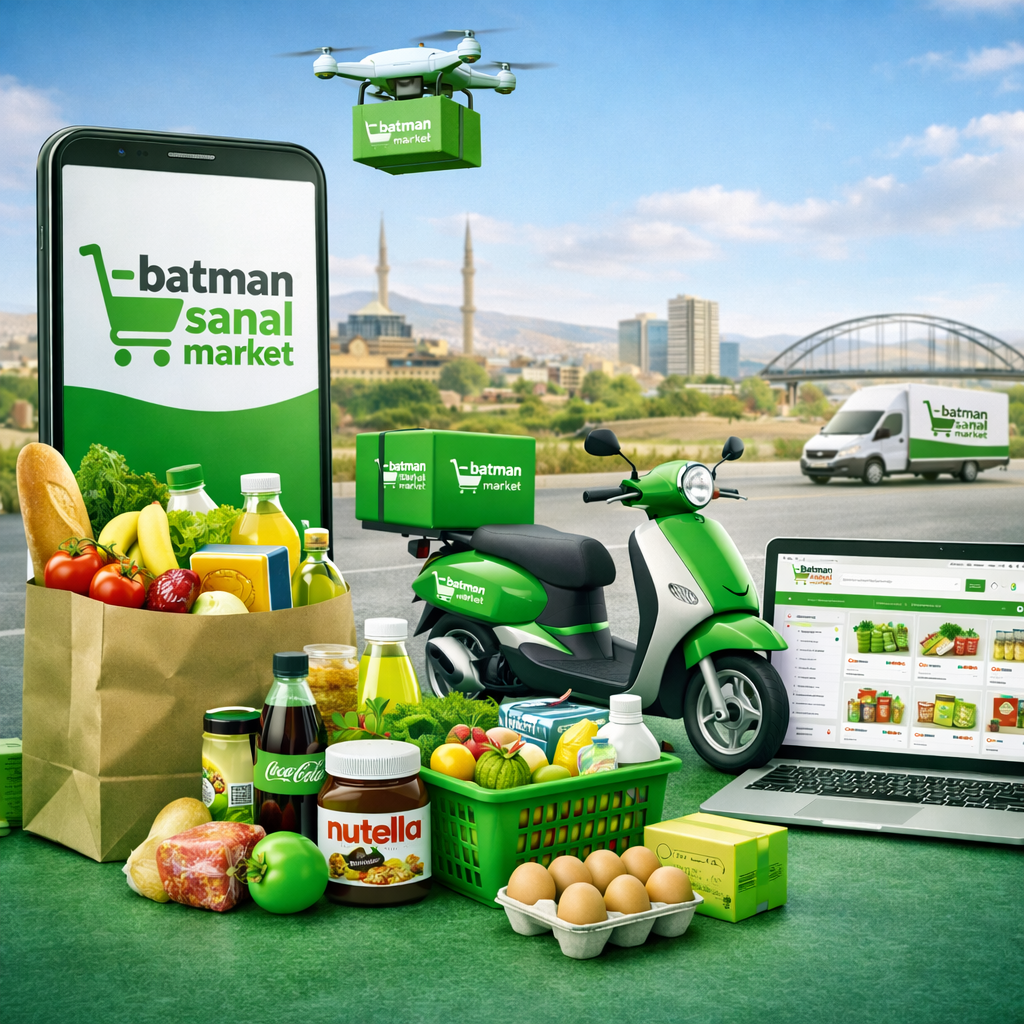 Batman’da Hızlı Market Teslimatı Nasıl Çalışır?