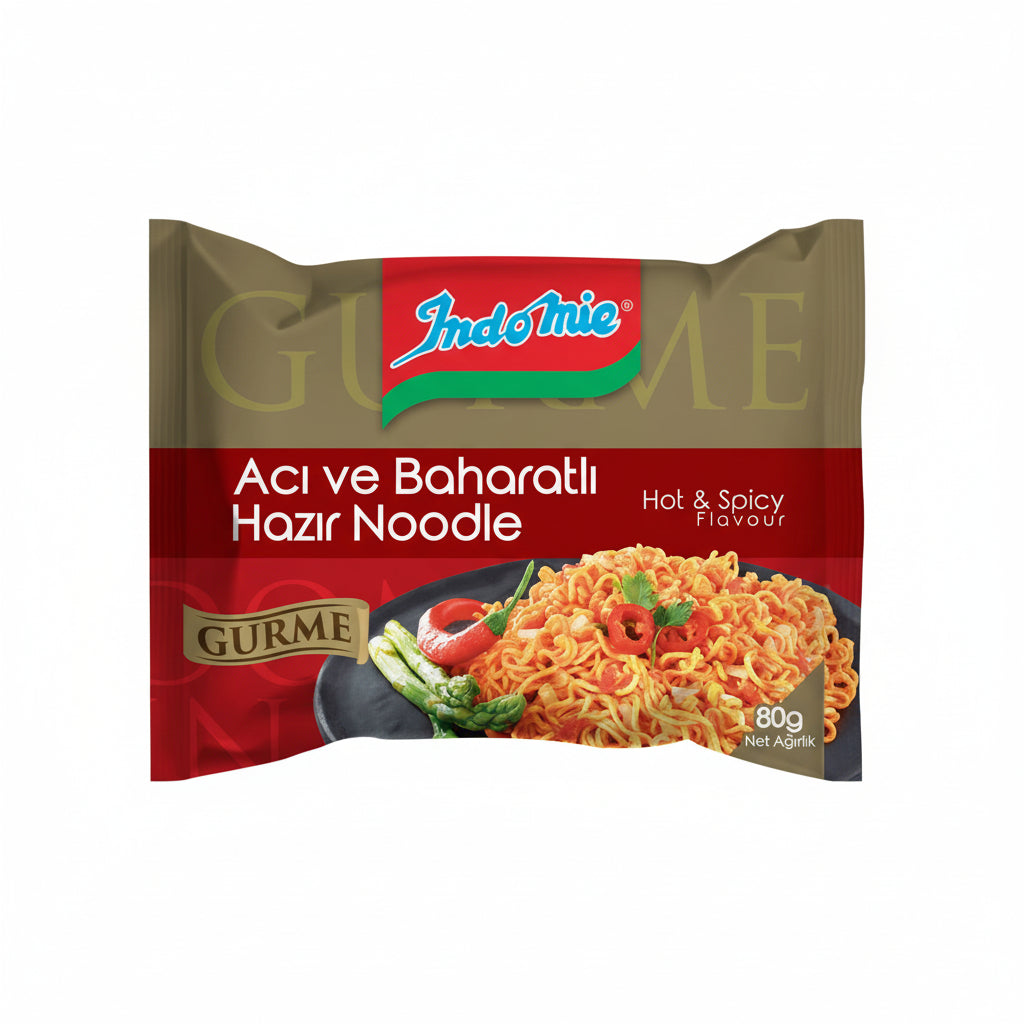 Indomie Gurme Acı Ve Baharatlı 80 Gr