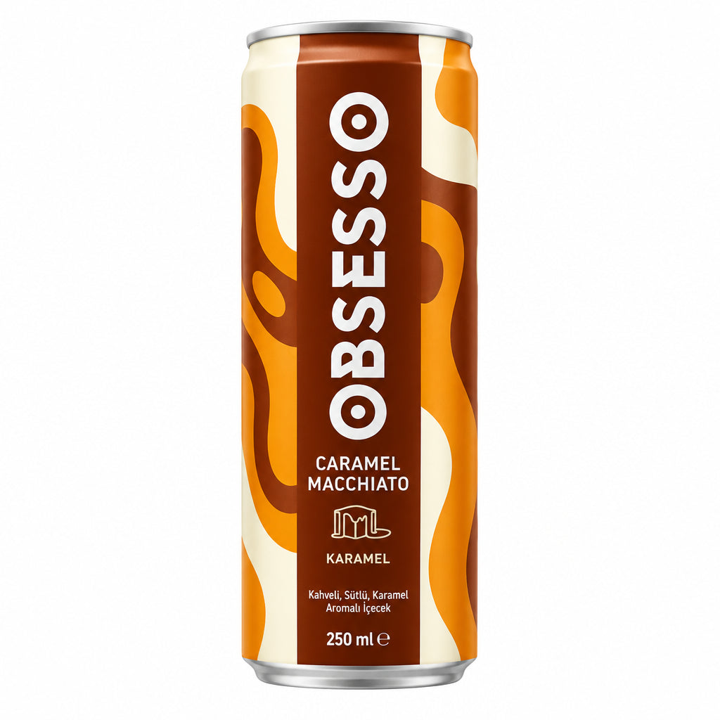 Dimes Obsesso Soğuk Kahve Caramel Macchiato 250 Ml