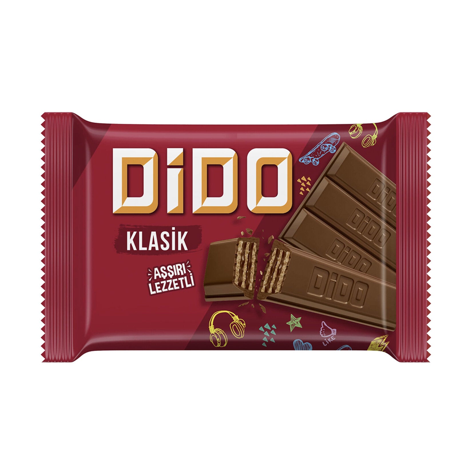 Ülker Dido Kare Çikolata Gofret 55 Gr - Batman Sanal Market