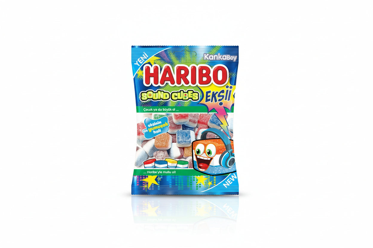 Haribo Ekşi Cubes 70 Gr