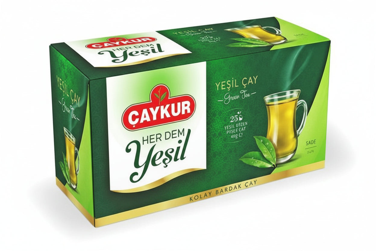 Çaykur Bitkisel Yeşil Çay 40 Gr
