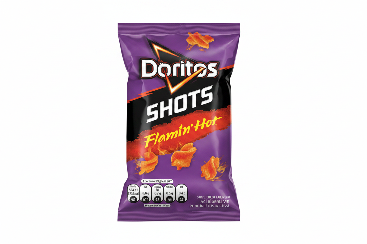 Doritos Shots Flamin Hot Cips 80 Gr