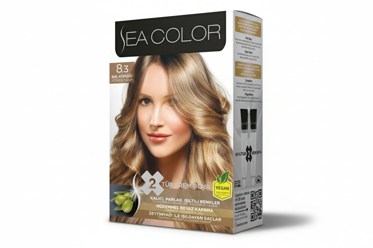 Sea Color Saç Boyası 8-3 Bal Köpüğü