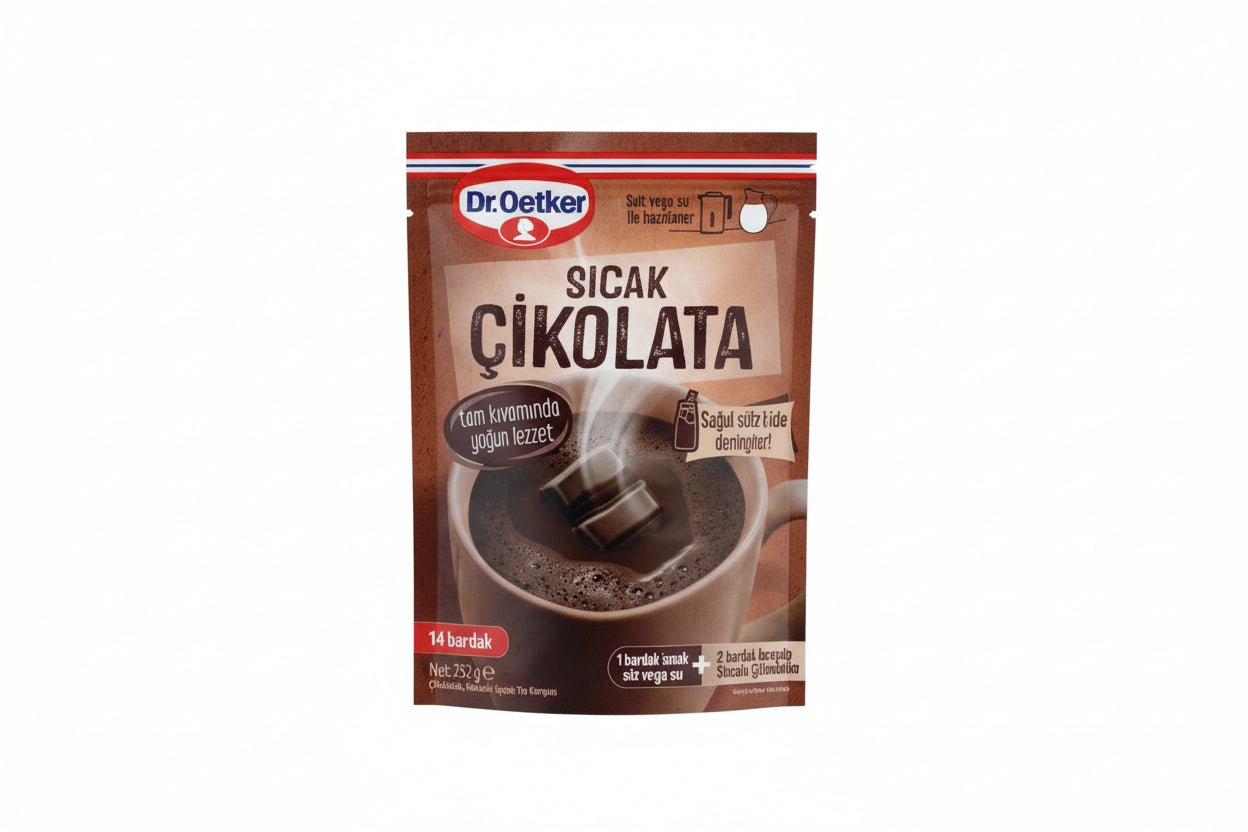 Dr. Oetker Sıcak Çikolata 252 Gr