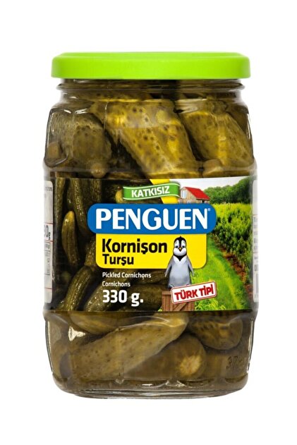 Penguen Kornişon Turşu 330 Gr - Batman Sanal Market