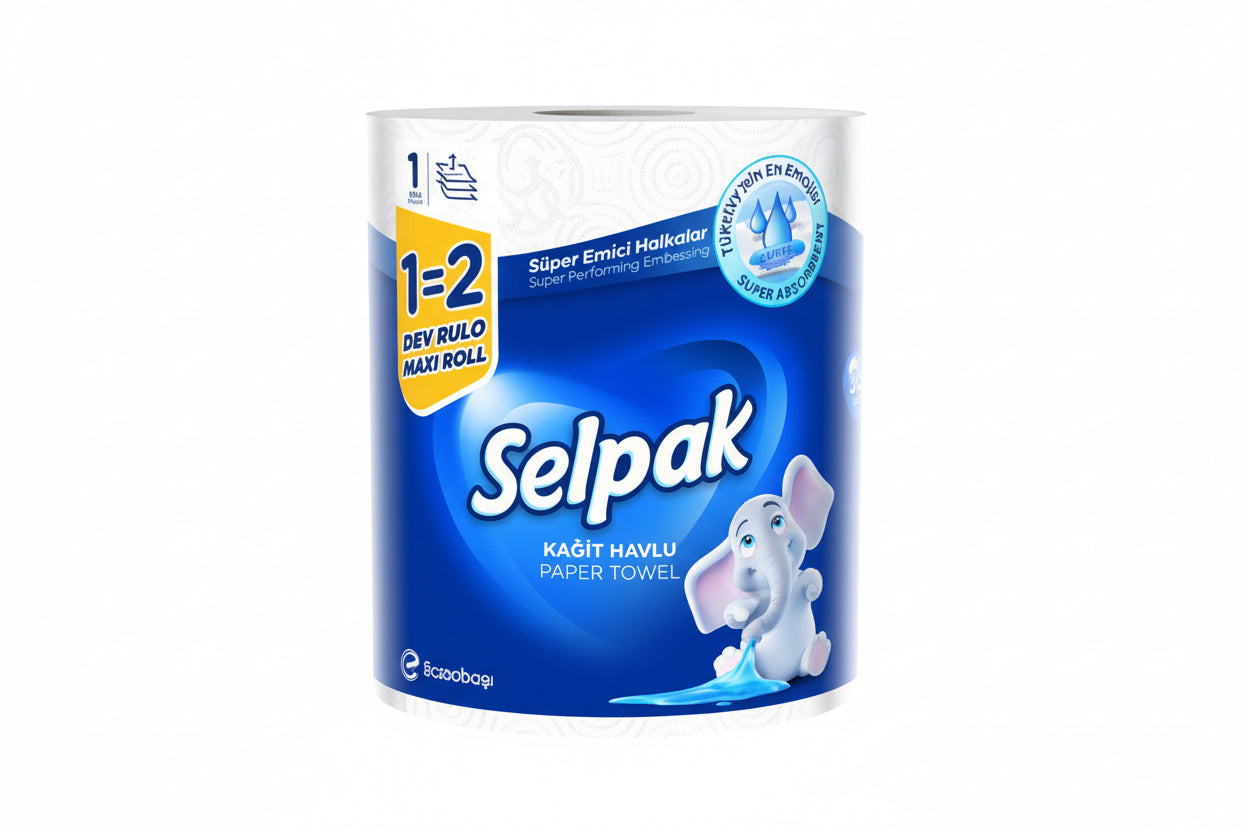 Selpak Kağıt Havlu Dev Rulo