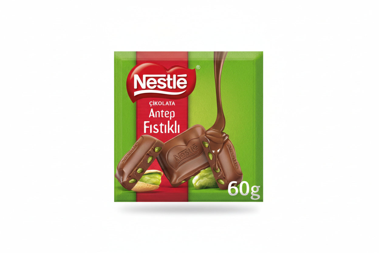 Nestle Çikolata Antep Fıstıklı 60 Gr - Batman Sanal Market