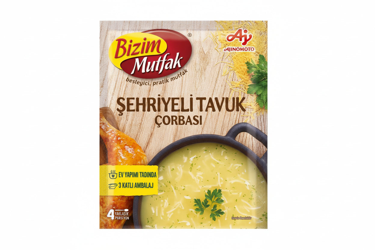 Bizim Çorba Şehriyeli Tavuk 58 Gr