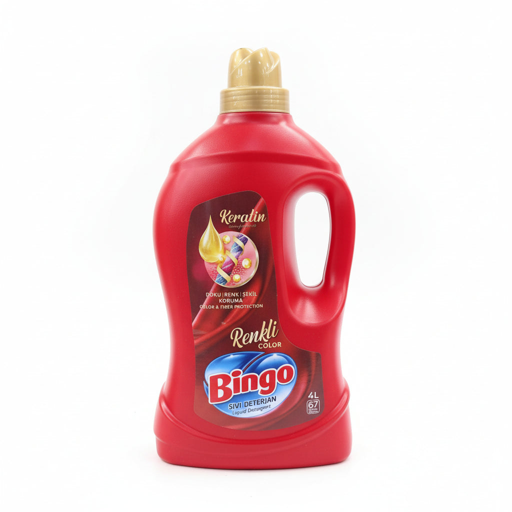 Bingo Sıvı Deterjan Renkli 4L