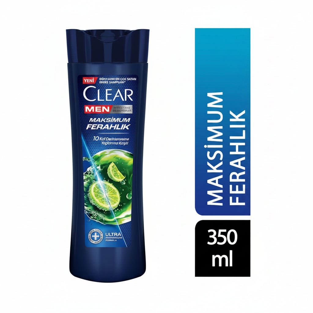 Clear Men Şampuan Maximum Ferahlık 350 ml Batman Sanal Market
