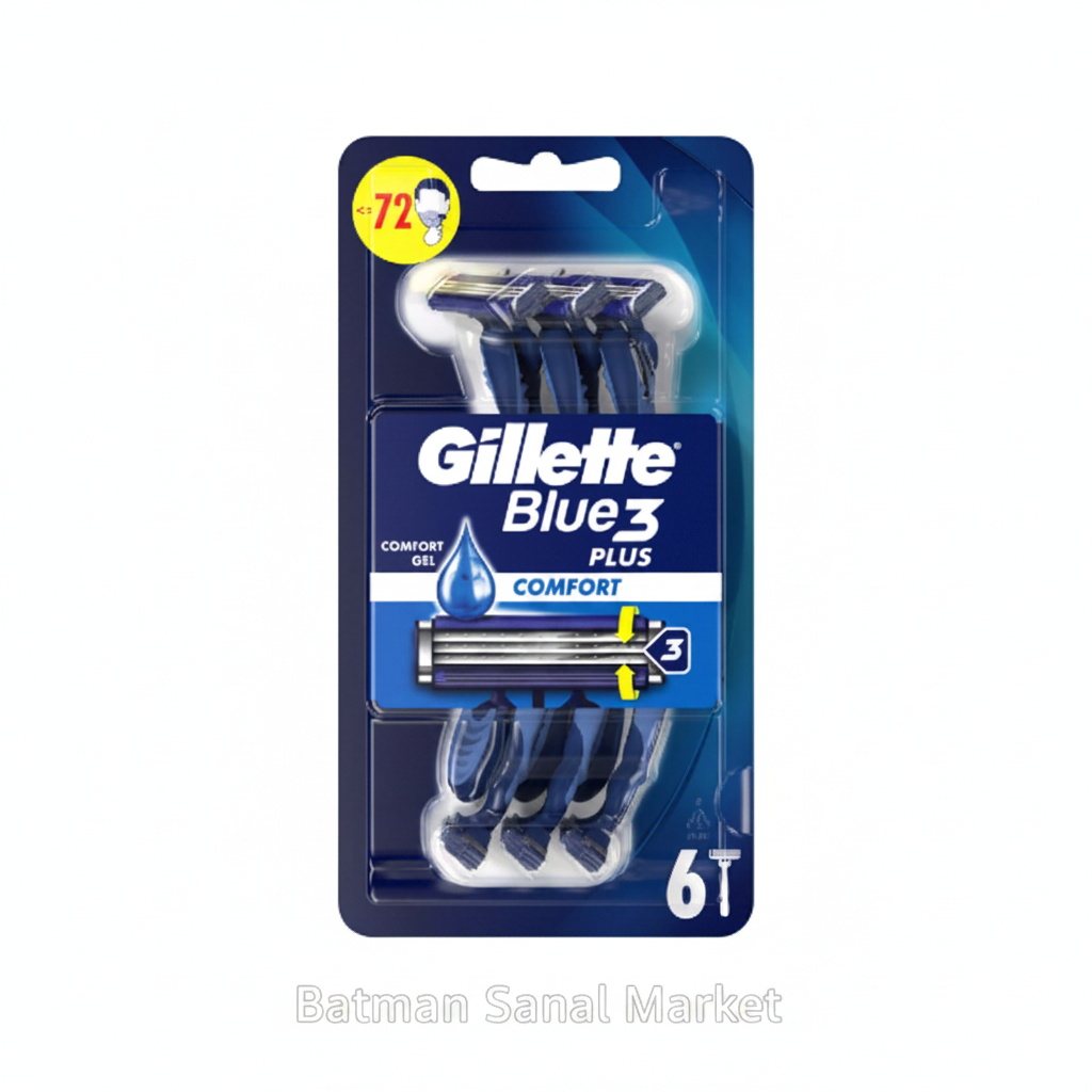 Gillette Blue 3 Plus Comfort Tıraş Bıçağı