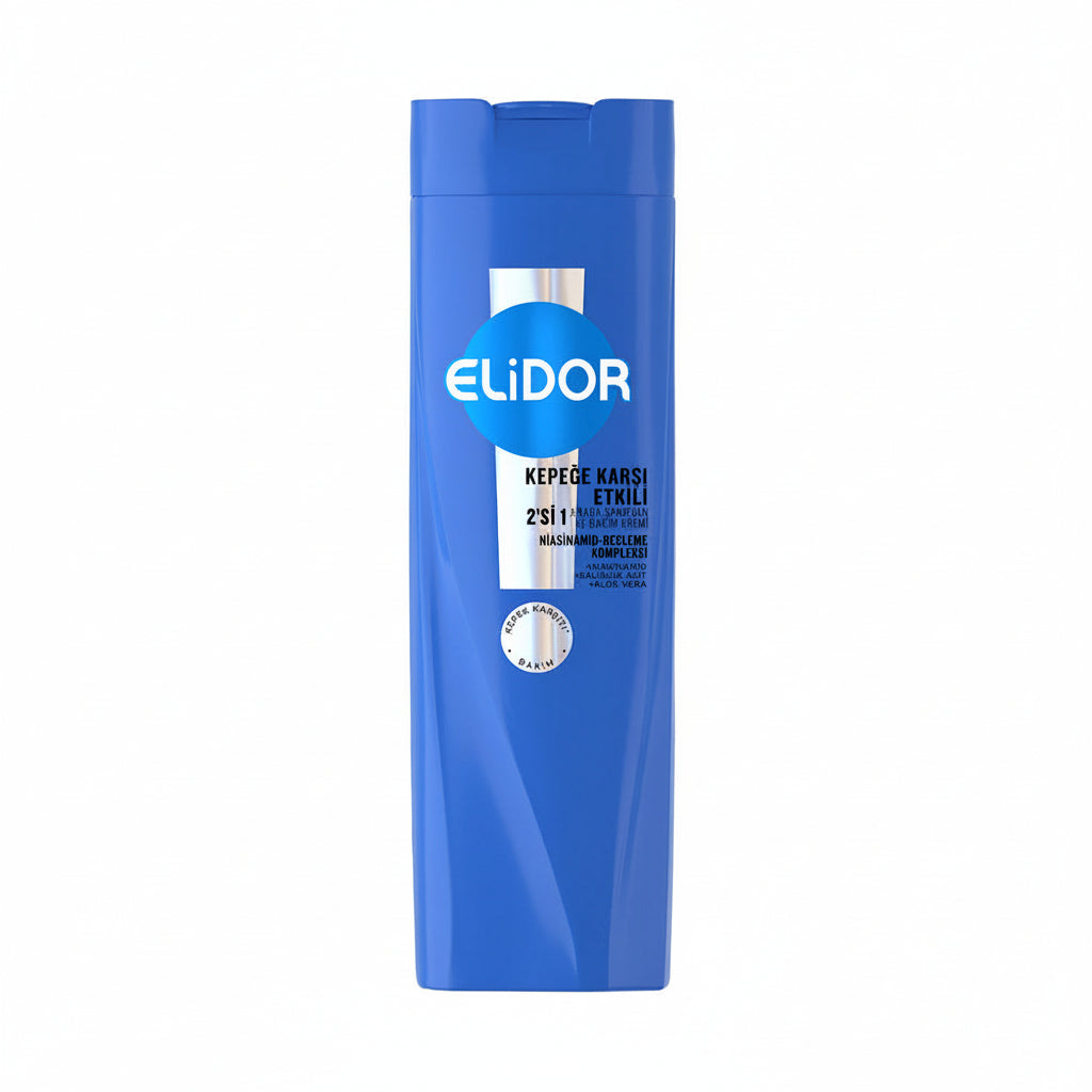 Elidor Şampuan Kepeğe Karşı Etkili 400 Ml Mavi Batman Sanal Market