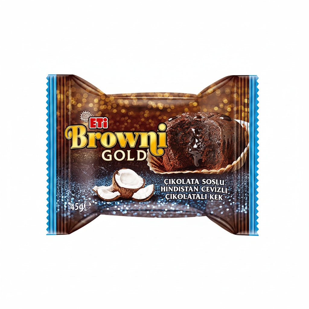 Eti Browni Gold Hindistan Cevizli 45 Gr