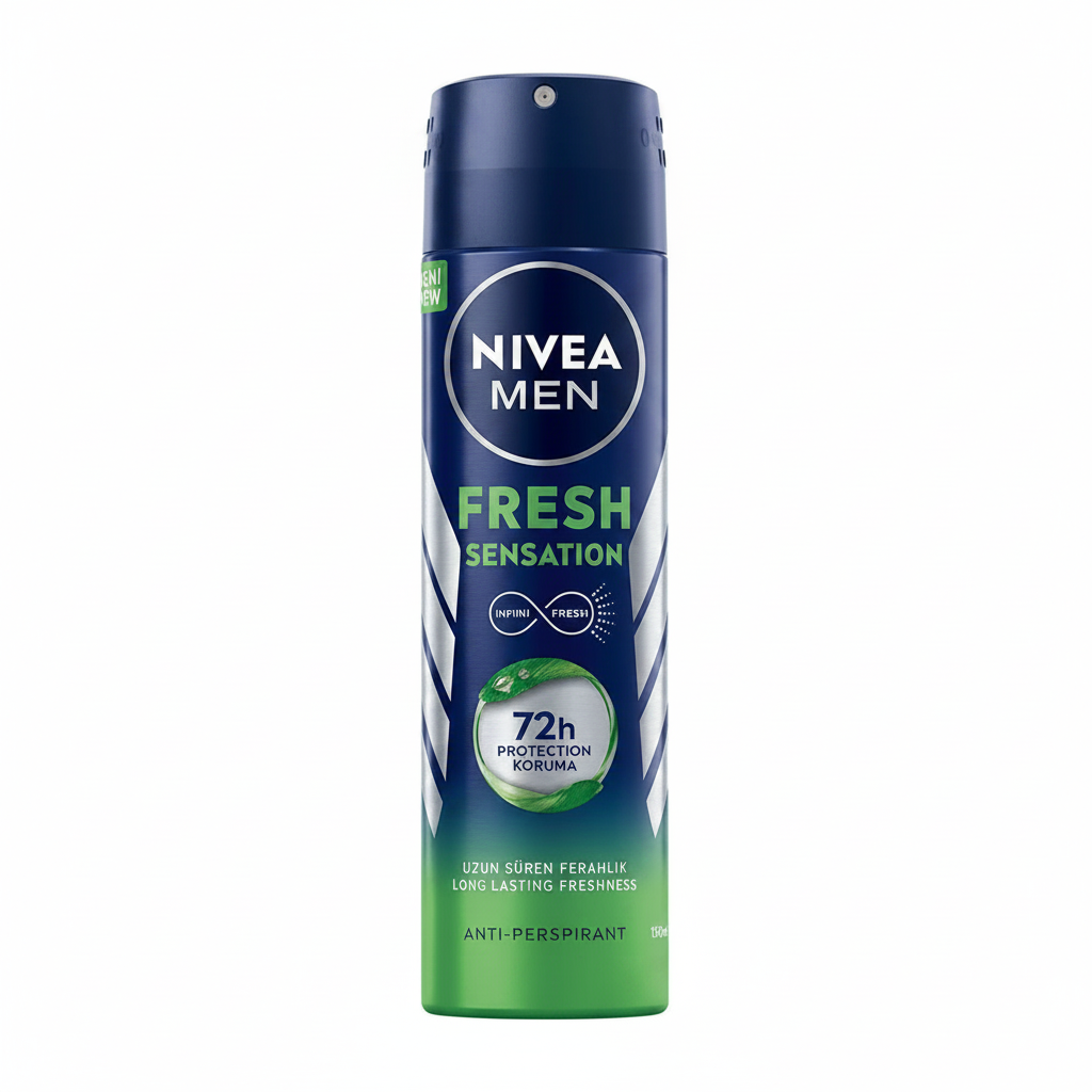 Nivea Men Deo Fresh Sensation 150 Ml Deodorant Batman Sanal Market