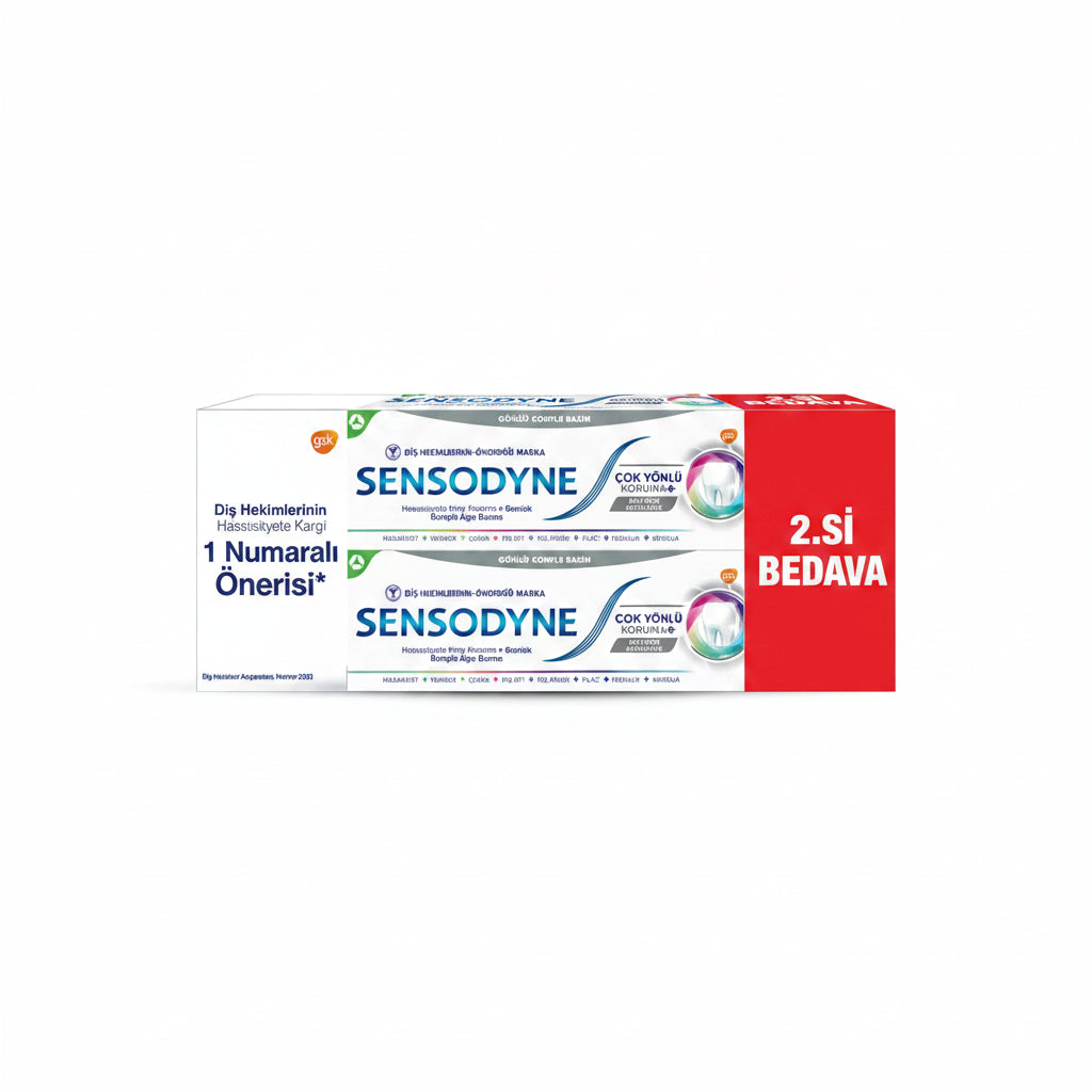 Sensodyne Çok Yönlü Koruma 50 Ml 1+1