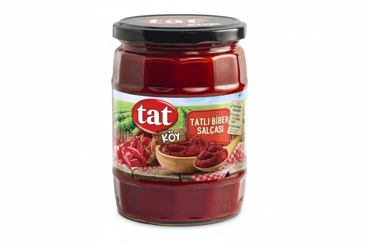 Tat Biber Salçası Antep Tadı 550gr