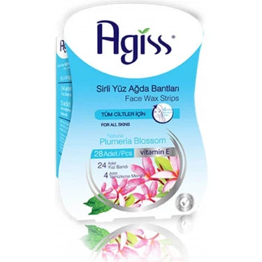 Agiss Sir Yüz Ağda Bandı 28'li Tüm Cilt