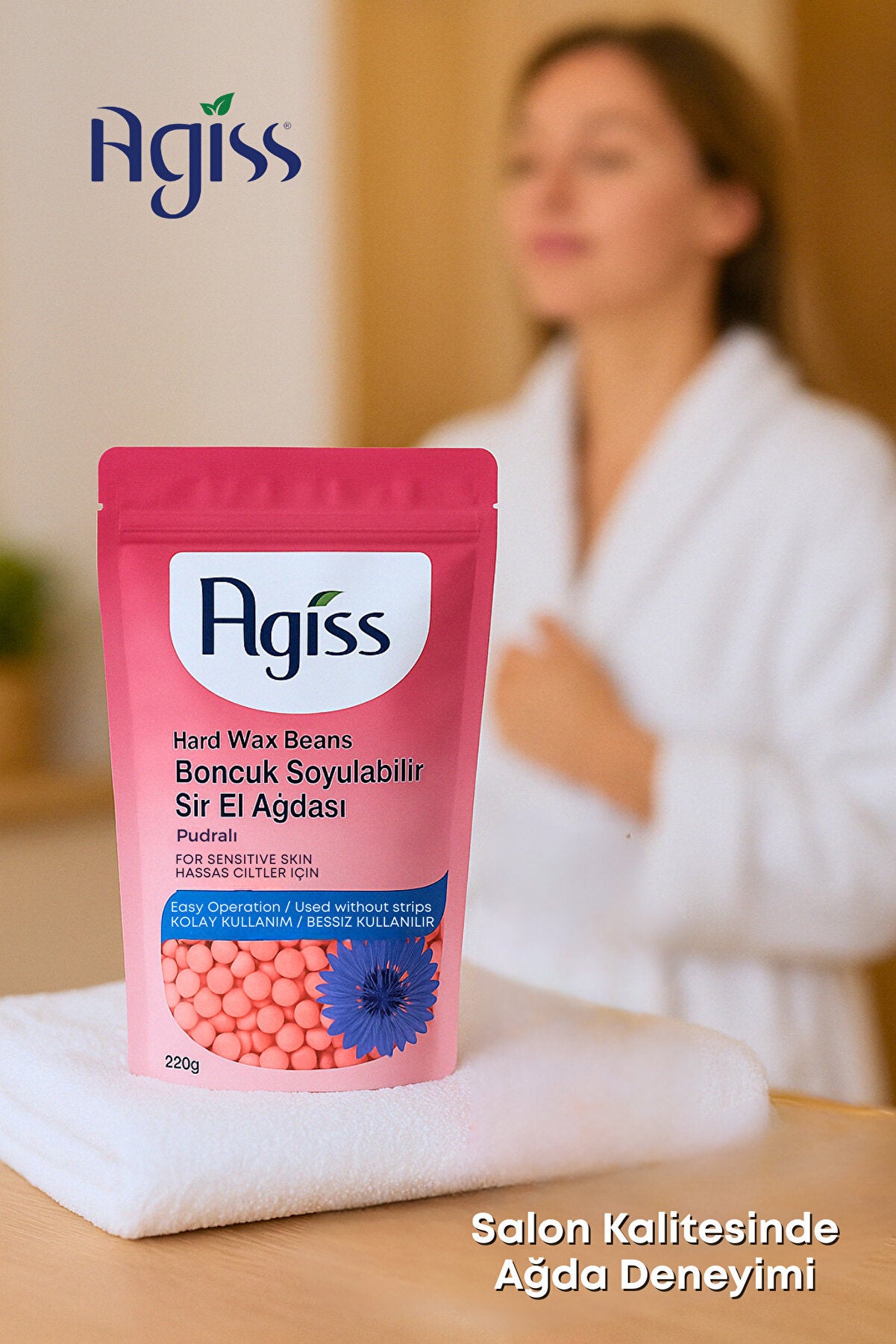 AGISS Boncuk Ağda 220 Gr Carbon Poşet - Batman Sanal Market