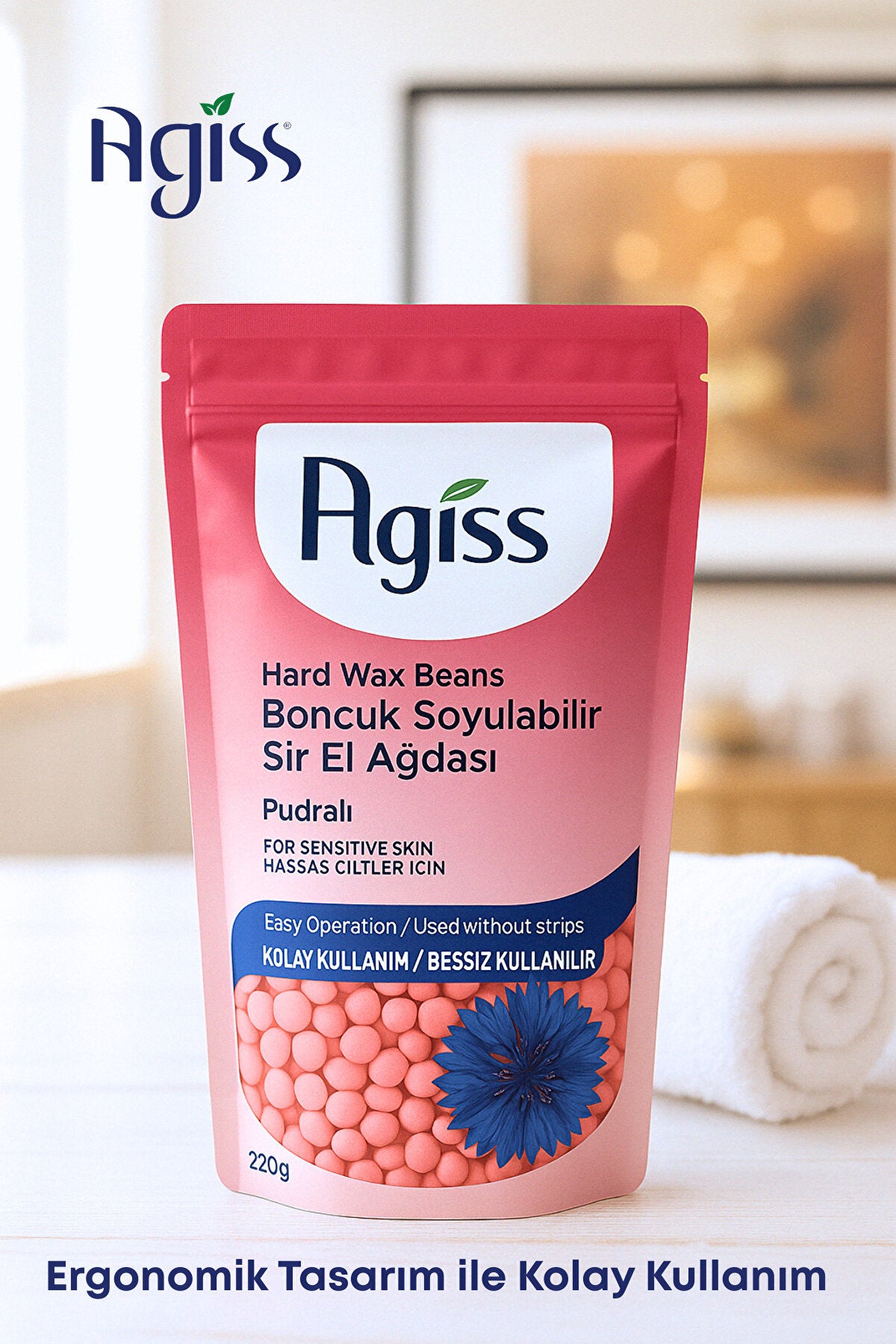 Agıss Boncuk Ağda 220 Gr Carbon Poşet