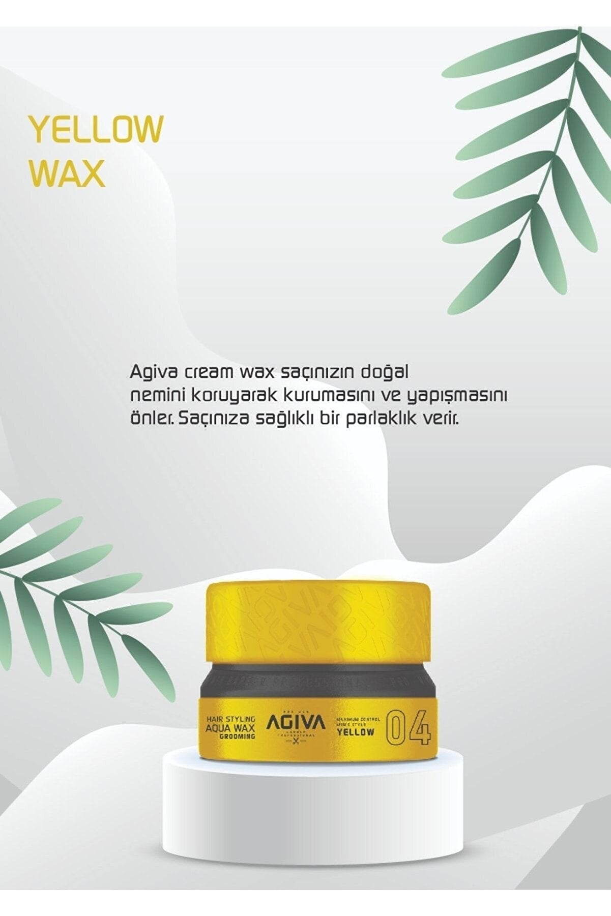 Agiva Wax 155ml (sarı)