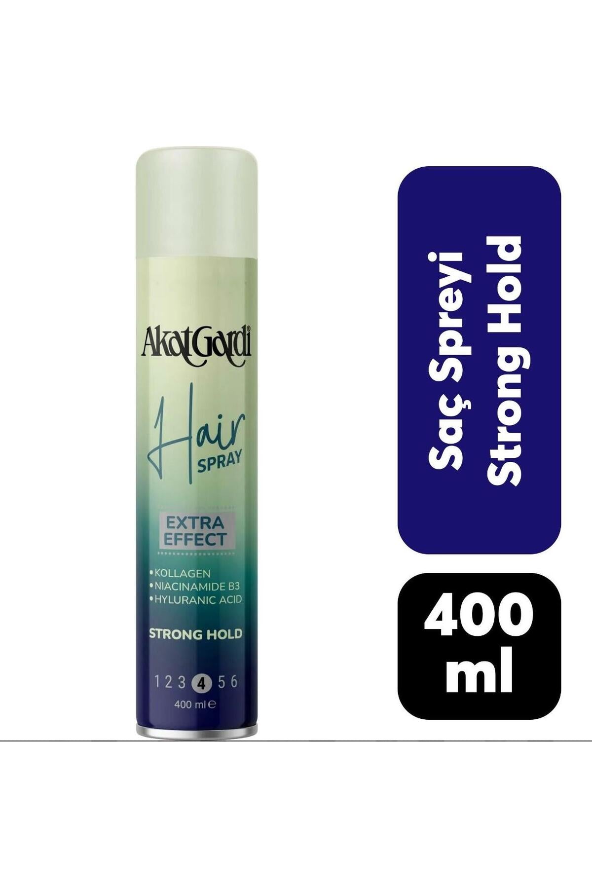 Akat Gardi Saç Spreyi 400 Ml Yeşil