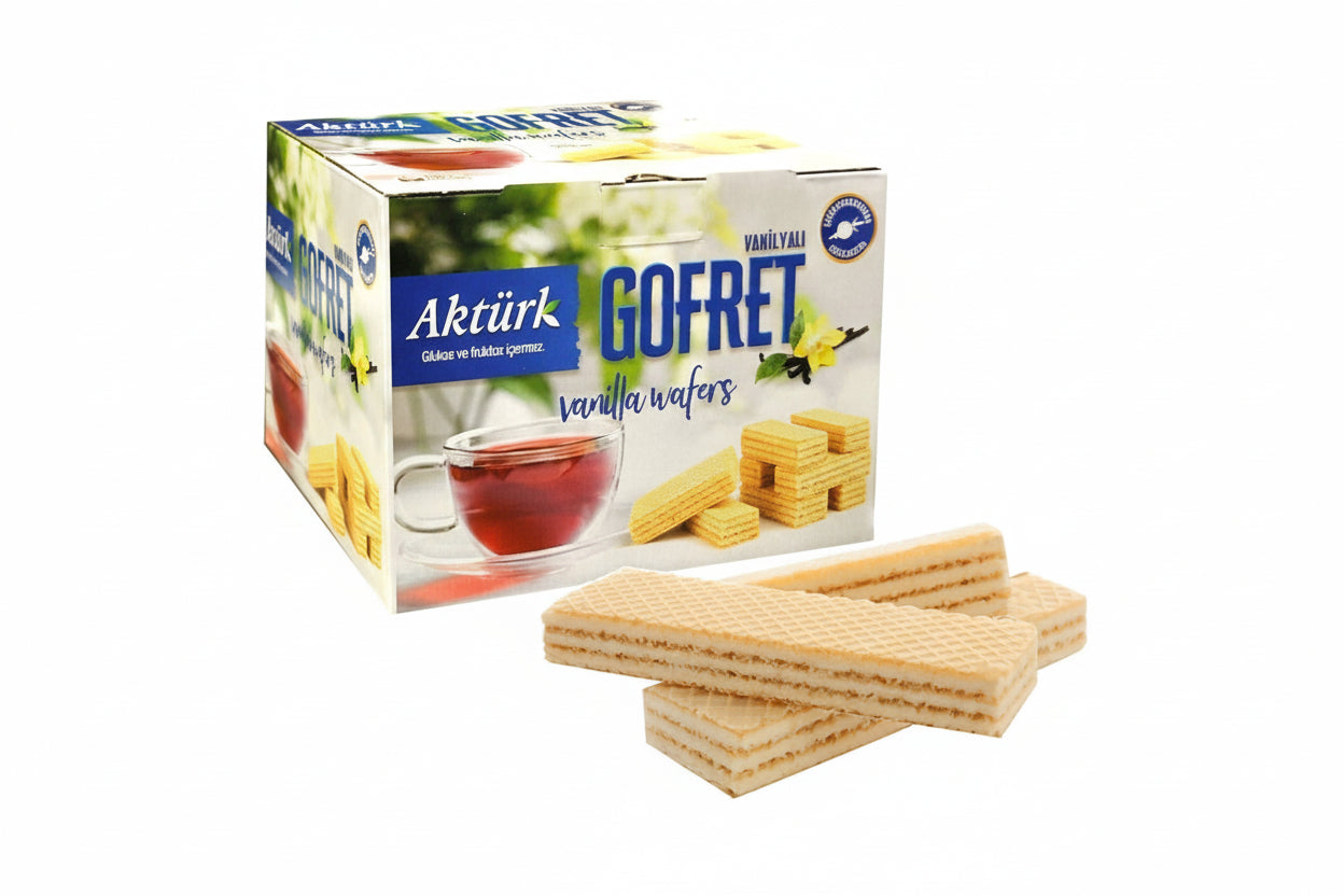 Aktürk Gofret Vanilyalı 800 Gr