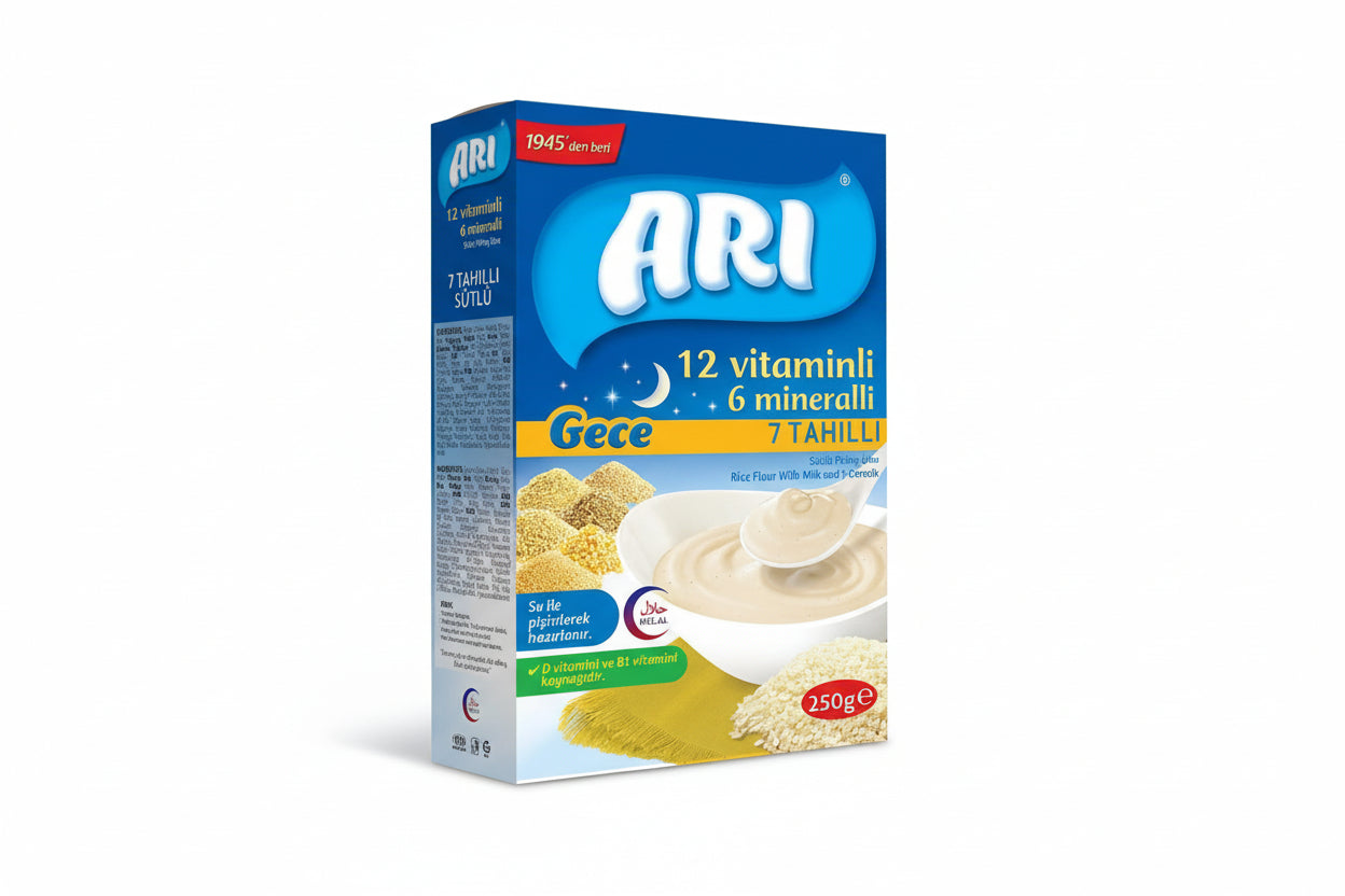 ARI MAMA Pirinç Unu 7 Tahıllı Gece 250 Gr - Batman Sanal Market