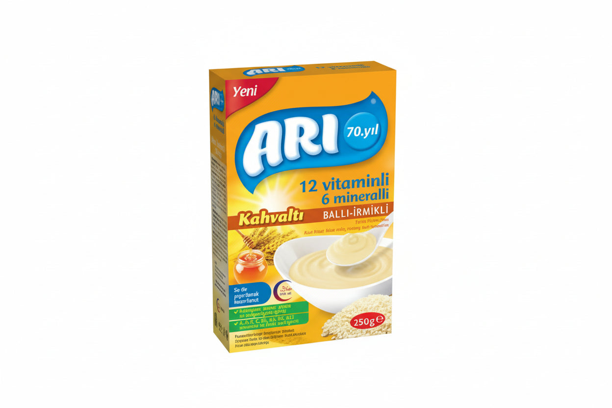 Arı Mama Pirinç Unu Ballı İrmikli 250 Gr