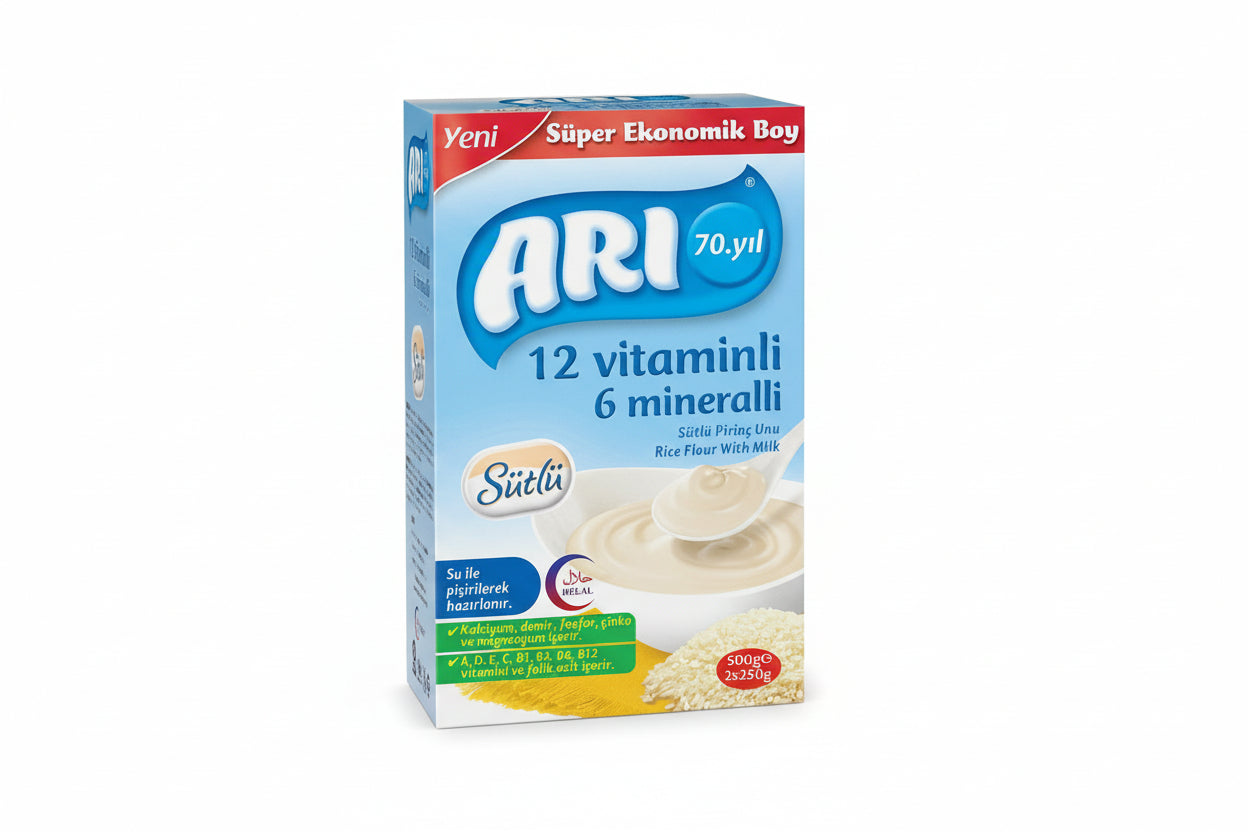 Ari Mama Pirinç Unu Sütlü 500 Gr - Batman Sanal Market