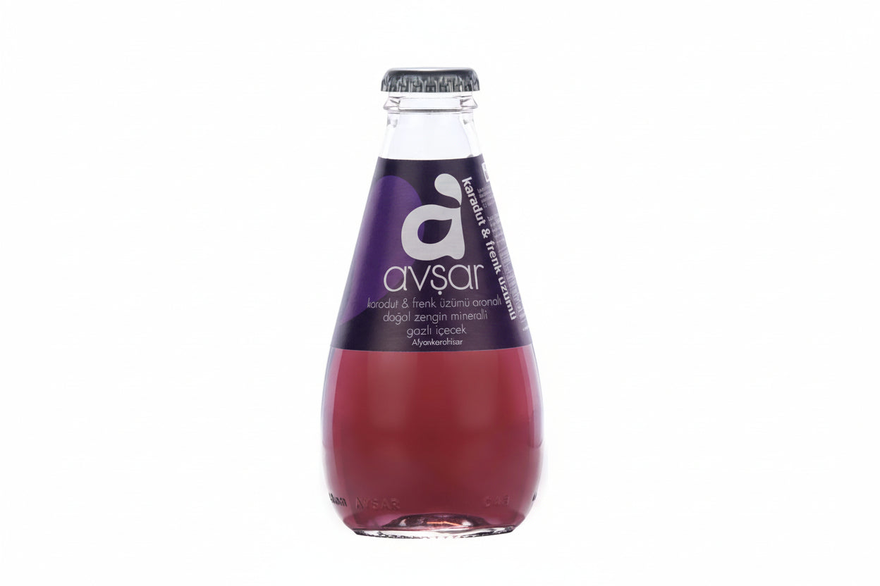 Avşar Karadut & Frenk Üzümü Soda 200 Ml