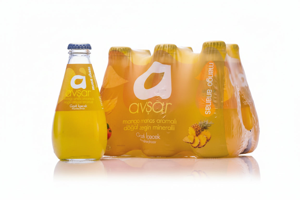 Avşar Mango Ananas Soda 6x200 Ml