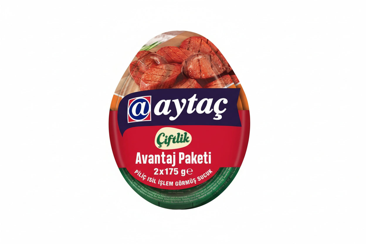 Aytaç Çiflik Piliç Sucuk 2x175g