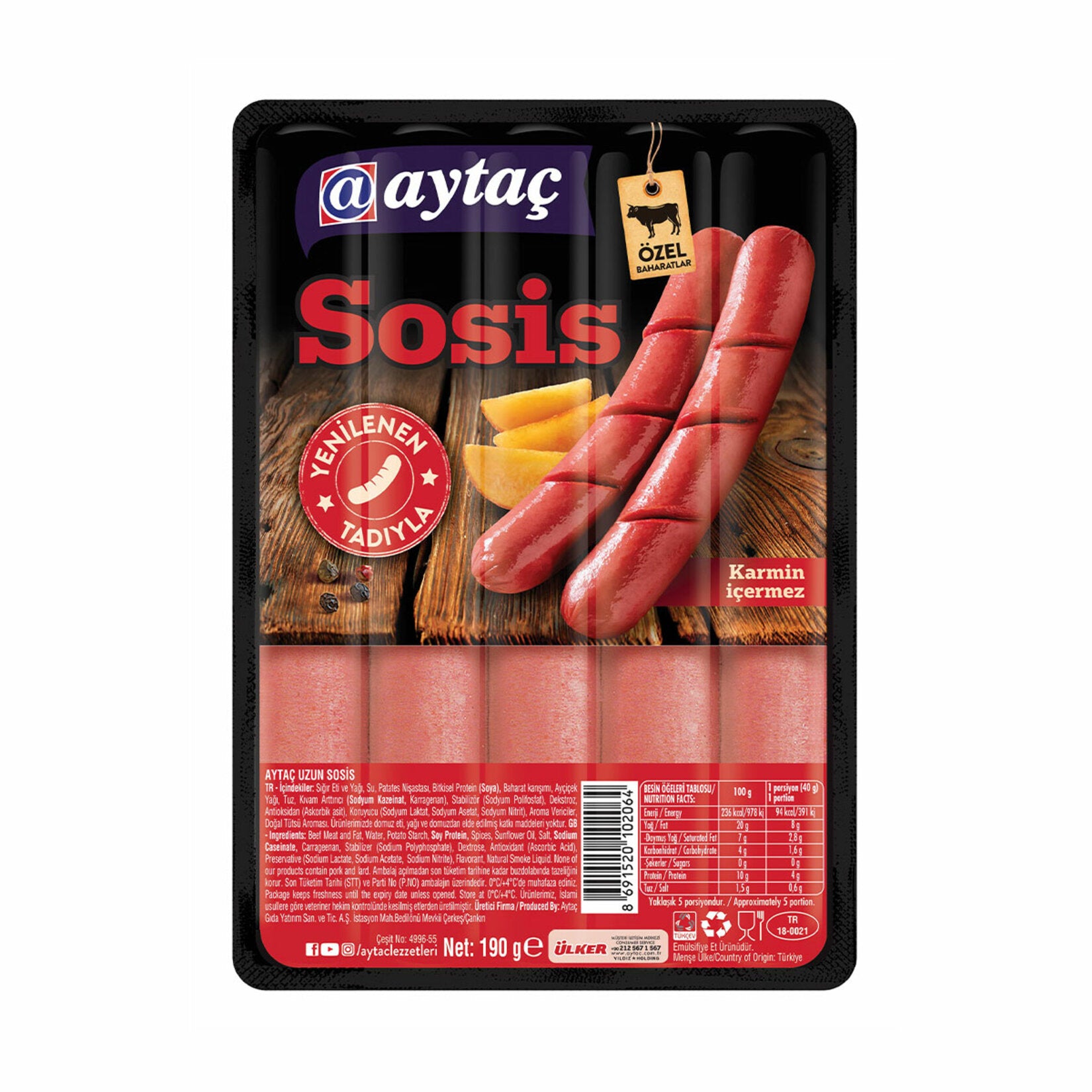 Aytaç Dana Sosis - Batman Sanal Market