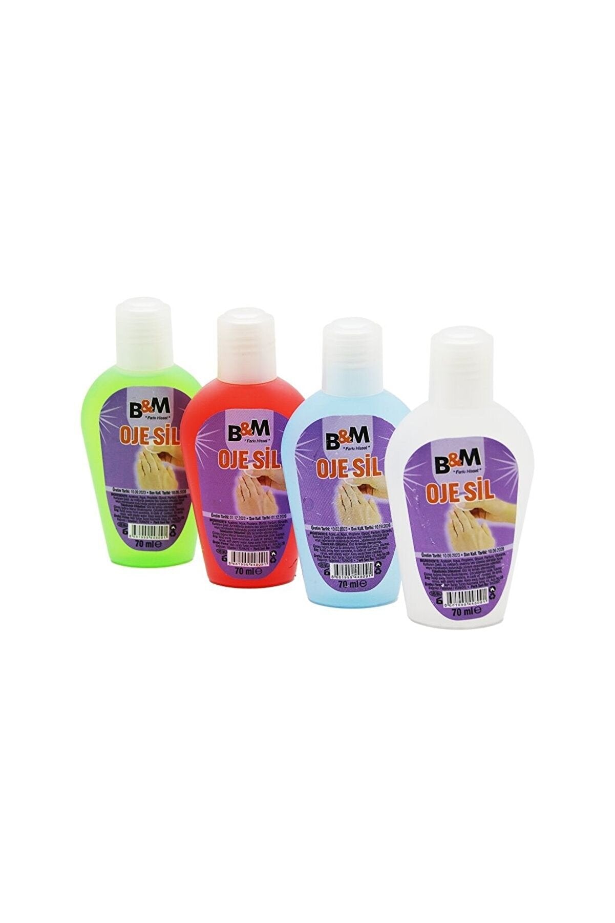 B&M Aseton 70ml - Batman Sanal Market