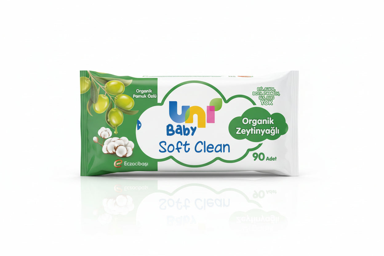 Baby Turco Islak Havlu (90) Zeytinyağlı