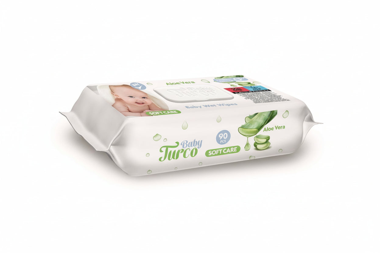 Baby Turco Islak Havlu Aloe Vera (90)