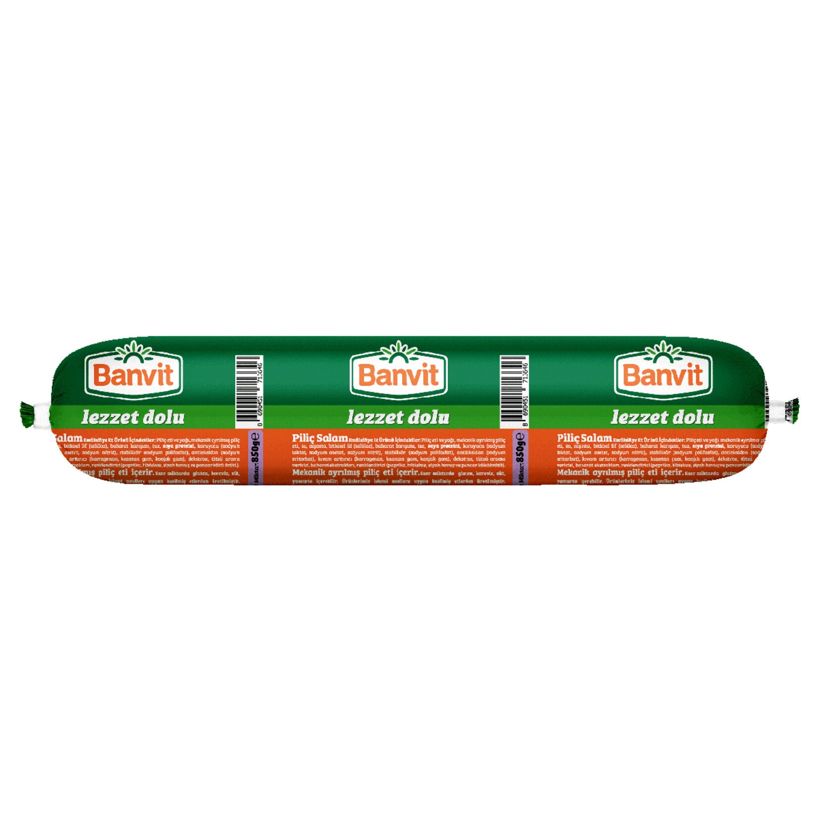 Banvit Lezzet Dünyası Piliç Salam 850 Gr