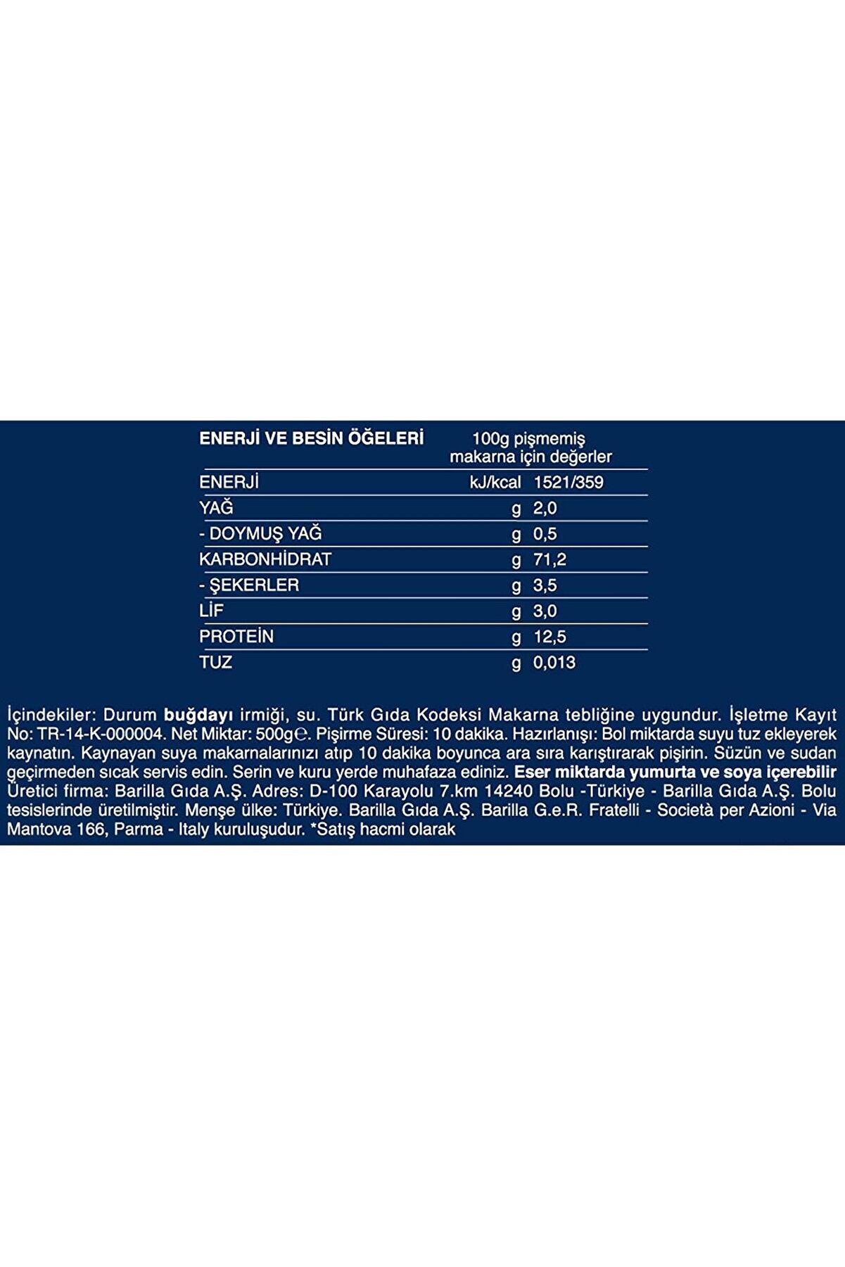 BARİLLA MAKARNA KELEBEK 500 GR - Batman Sanal Market