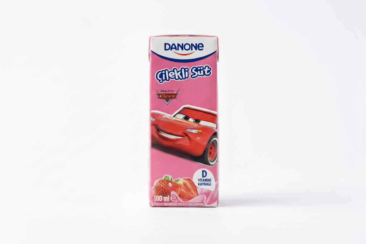 Danone Süt Çilekli 200 Ml
