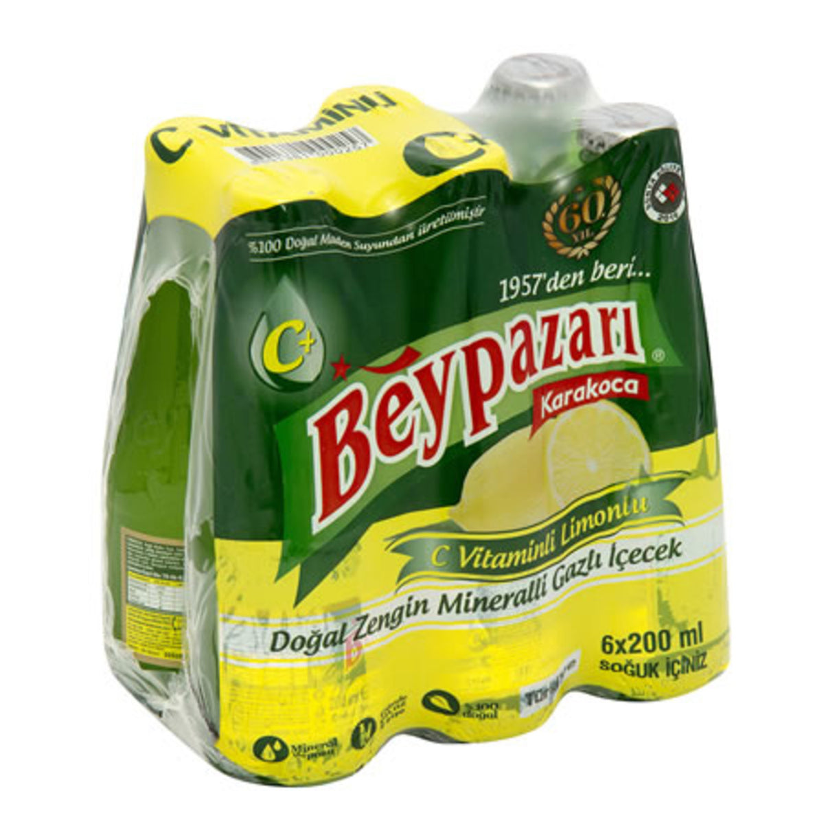 Beypazarı Sodalı Limonlu 6x200 Ml - Batman Sanal Market