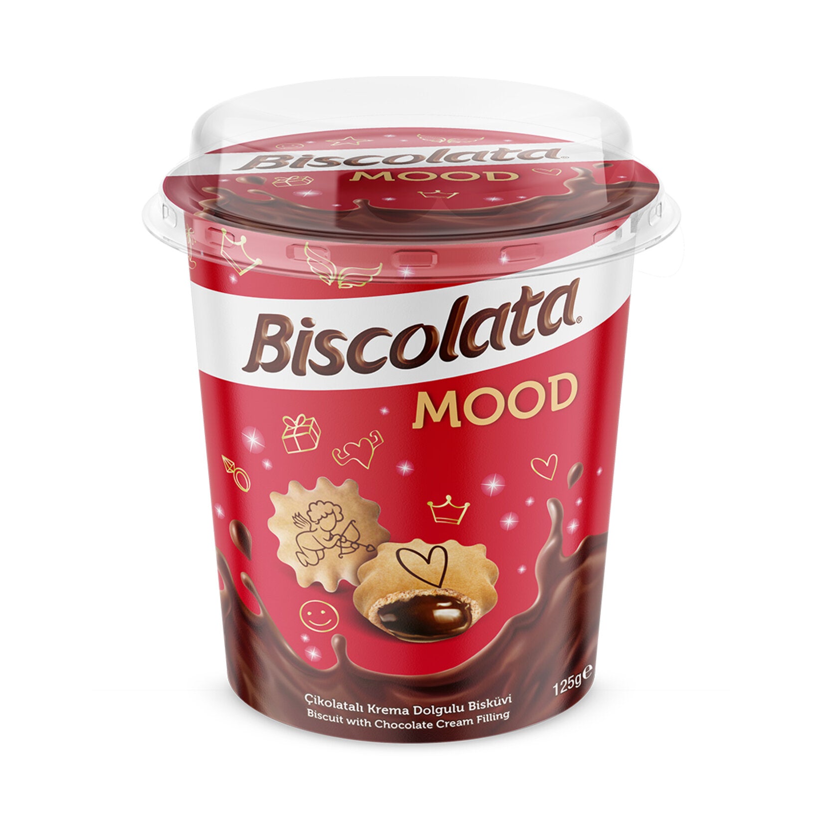 Biscolata Mood Bardak Kırmızı 125 Gr