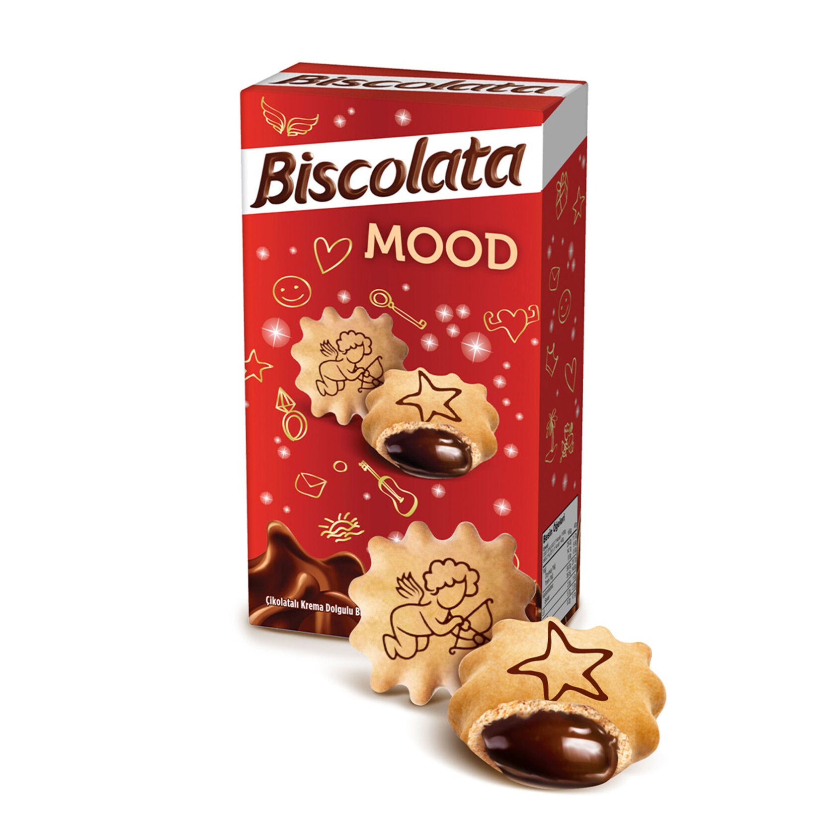 Biscolata Mood Kutu Çikolatalı 50 Gr