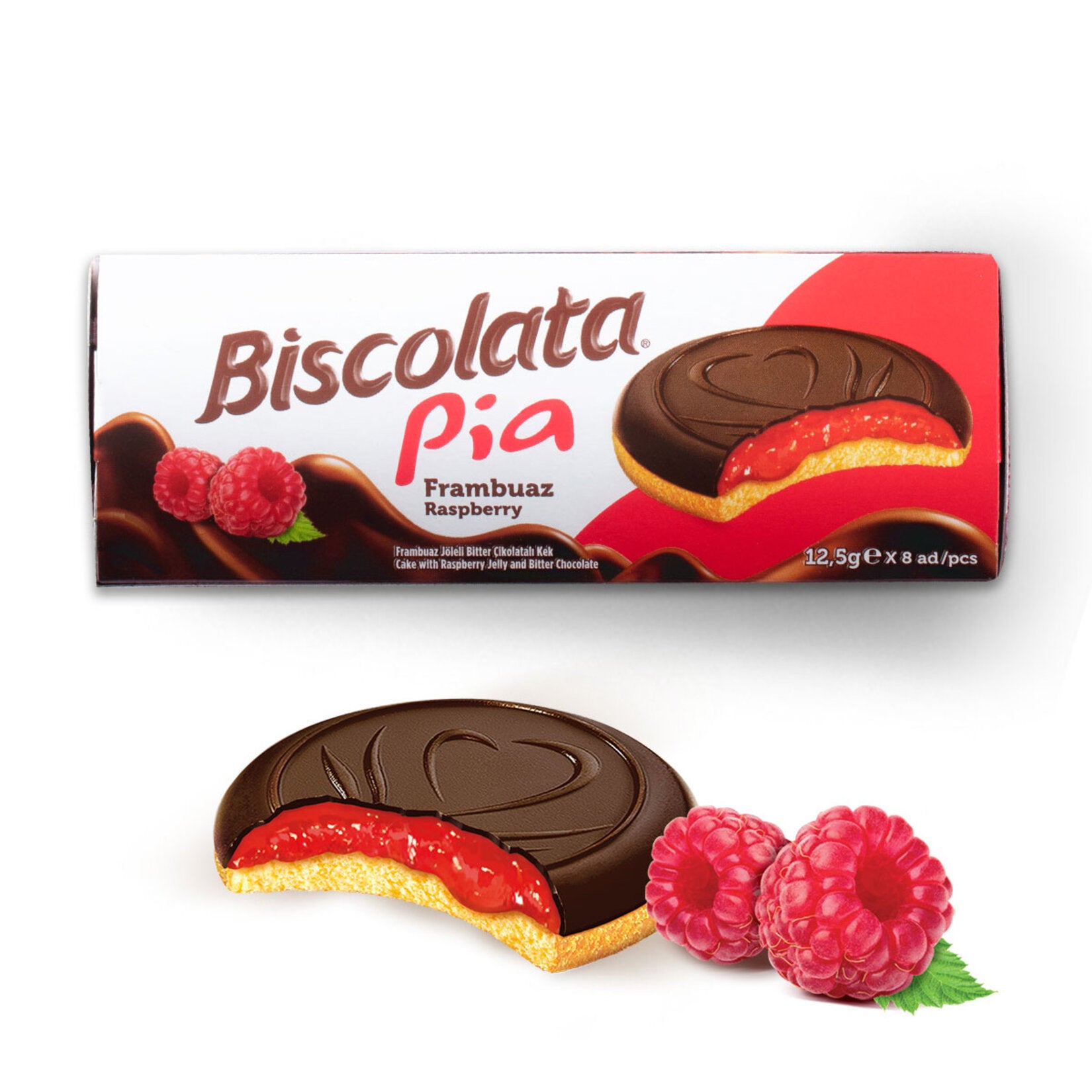 BİSCOLATA PİA FRAMBUAZ 100 GR - Batman Sanal Market
