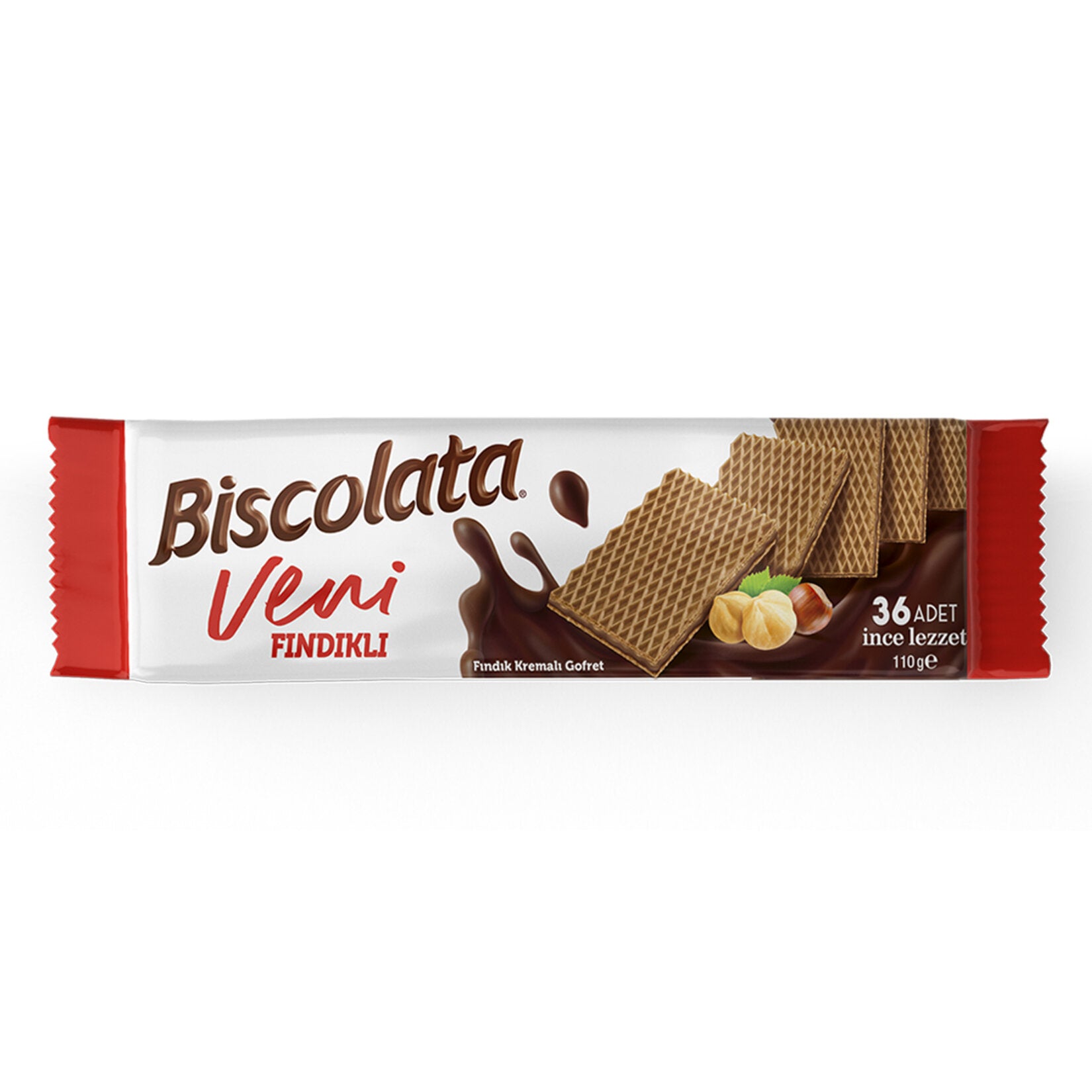 BİSCOLATA VENİ FINDIKLI GOFRET 110 GR - Batman Sanal Market