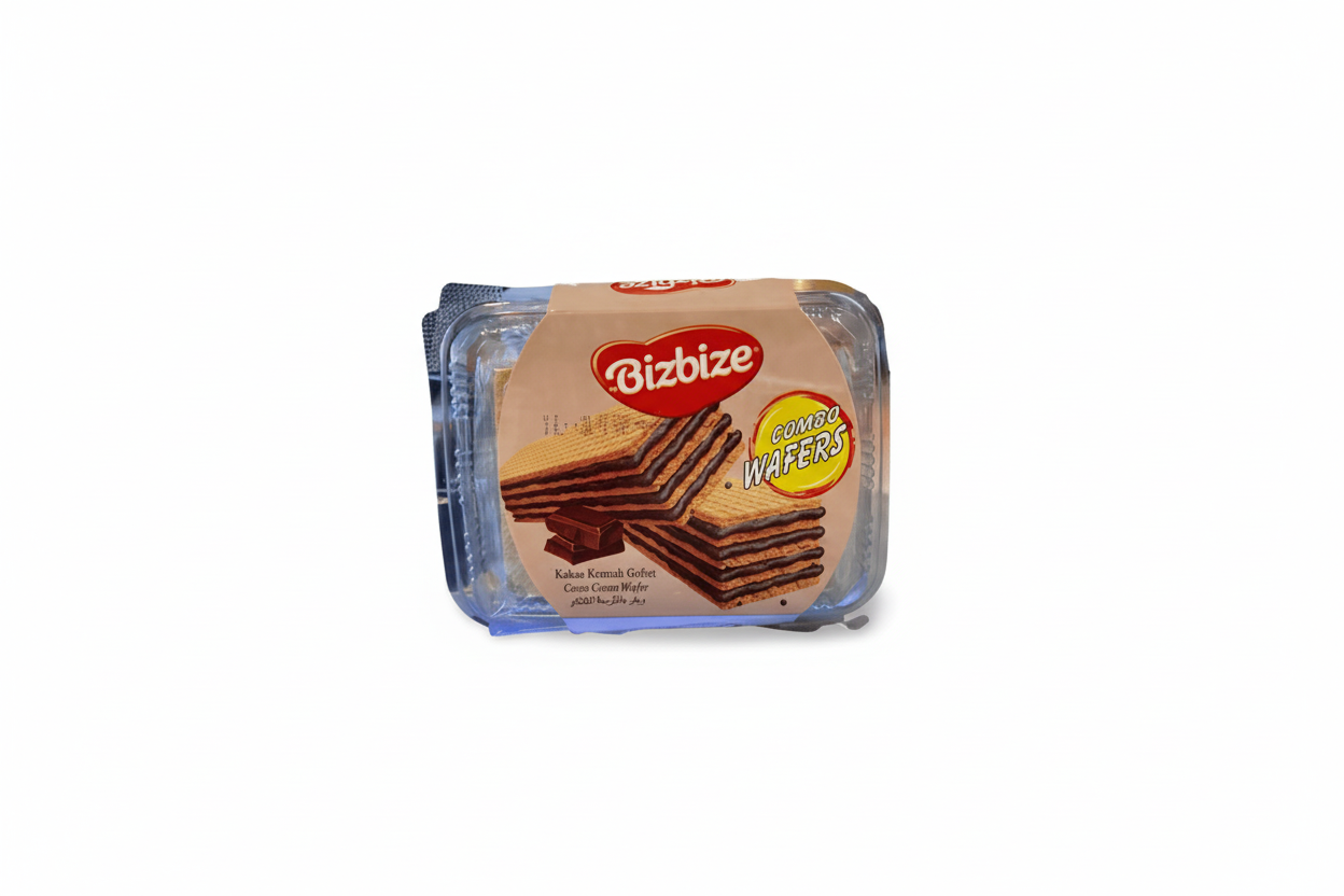 BİZBİZE COMBO GOFRET KAKAOLU 500GR - Batman Sanal Market