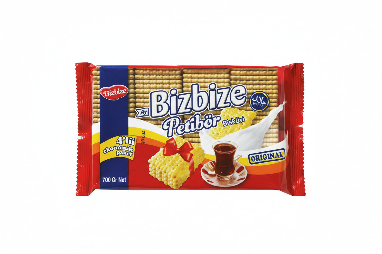 Bizbize Petibör Sade 700 Gr
