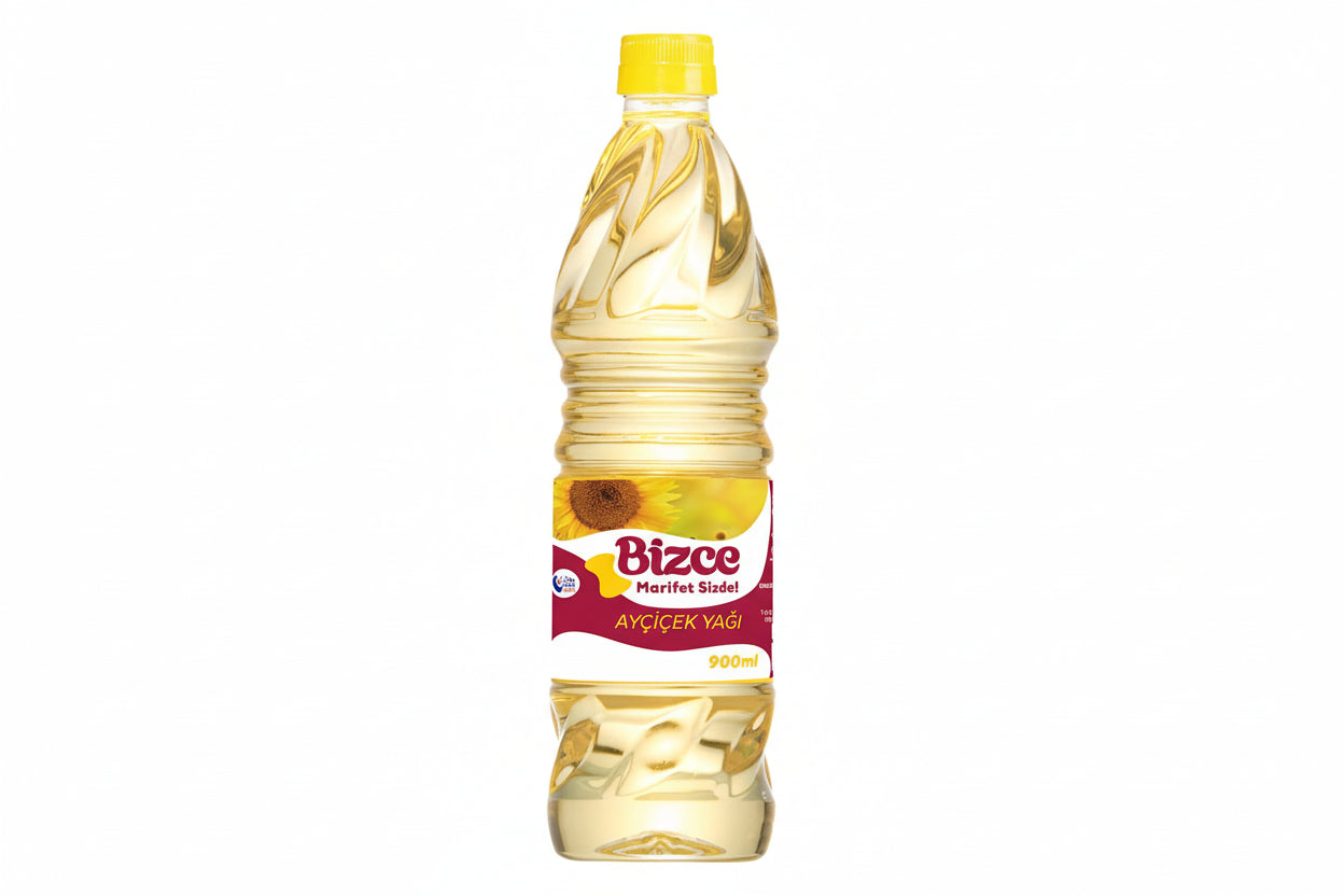 Bizce Ayçiçek Yağı 900 Ml