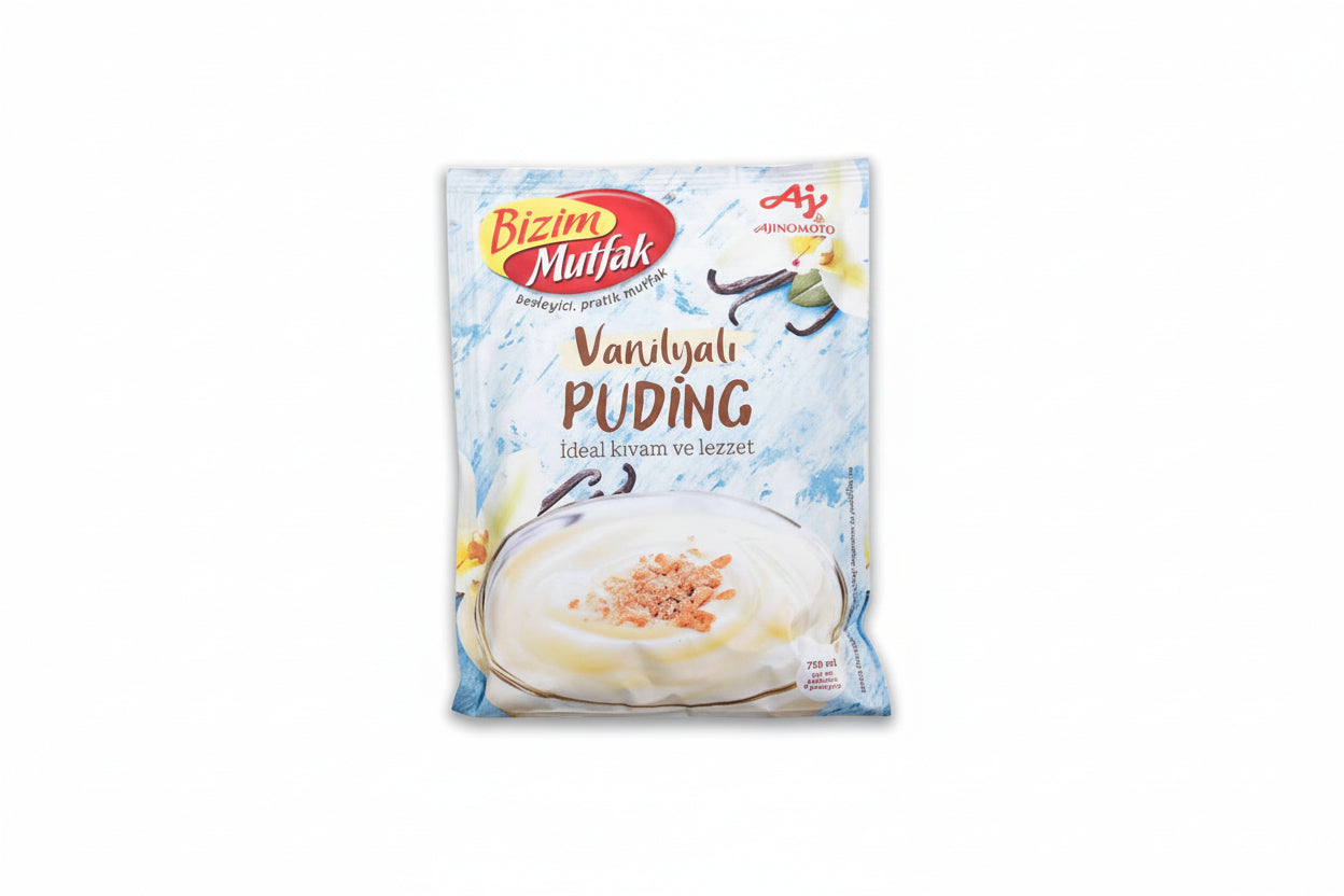 BİZİM MUTFAK Vanilyalı Puding 120 Gr - Batman Sanal Market
