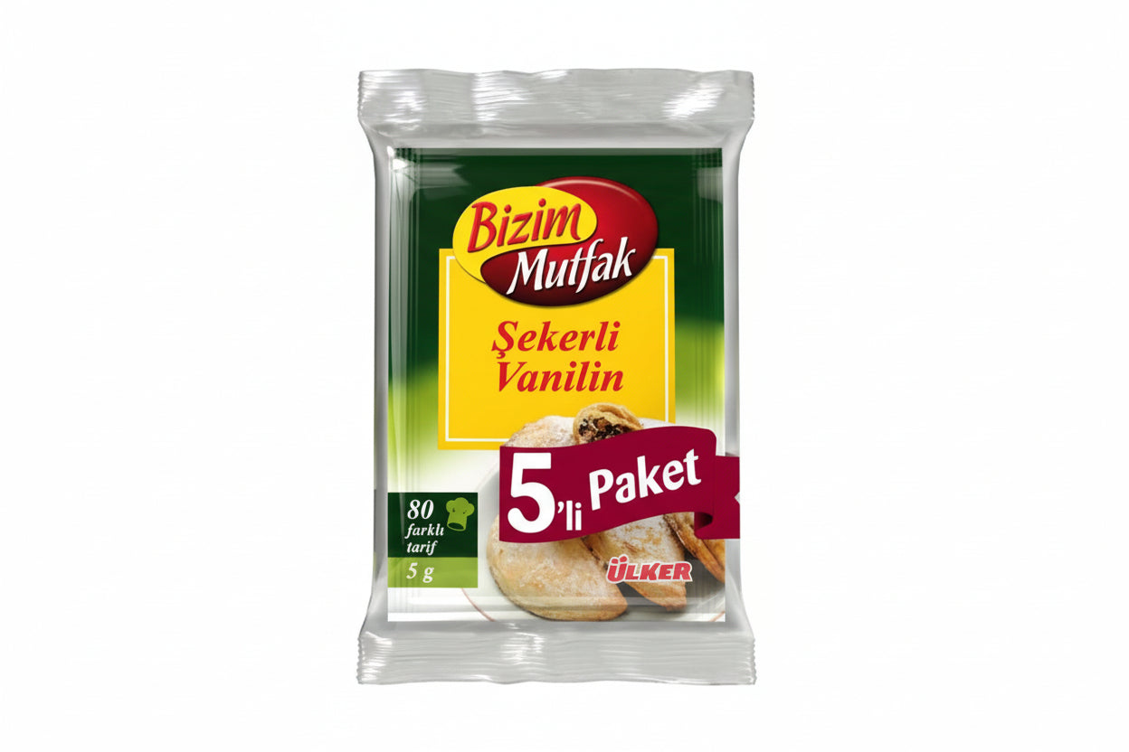 BİZİM ŞEKERLİ VANİLİN 5'li - Batman Sanal Market